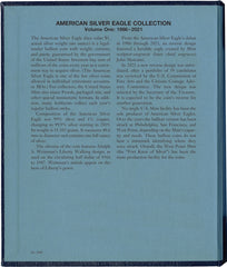 Whitman US American Silver Eagle Coin Album 1986-2021 #3395