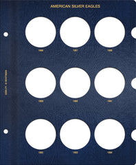 Whitman US American Silver Eagle Coin Album 1986-2021 #3395