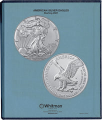 Whitman US American Silver Eagle Coin Album (2021+) #4898