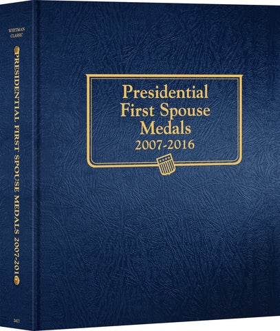Whitman US Presidential First Spouse Medals Album 2007-2016 #2477