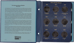 Whitman US Presidential First Spouse Medals Album 2007-2016 #2477