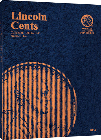Whitman US Lincoln Cent Coin Folder 1909-1940 #9004