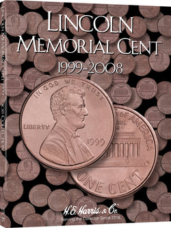 H.E. Harris & Co US Lincoln Memorial Cent Coin Folder 1999-2008 and Beyond #2705