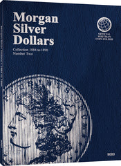 Whitman Morgan Silver Dollars Coin Folder 1884–1890 #9083