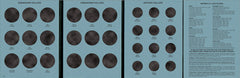 Whitman Coin Folder U.S. Eisenhower and Susan B. Anthony Dollars 1971-1999 #9023