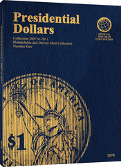 Whitman Coin Folder U.S. Presidential Dollars 2007-2011 #2275