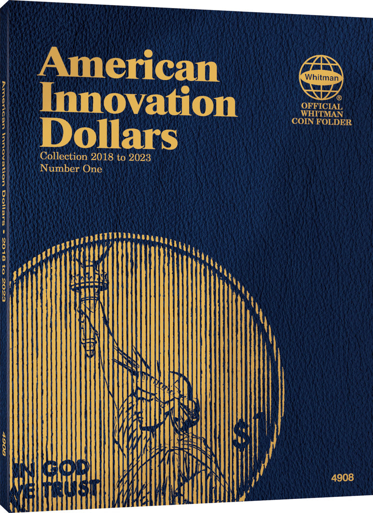 Whitman Four Panel Coin Folder U.S. Innovation Dollar 2018-2023 #4908
