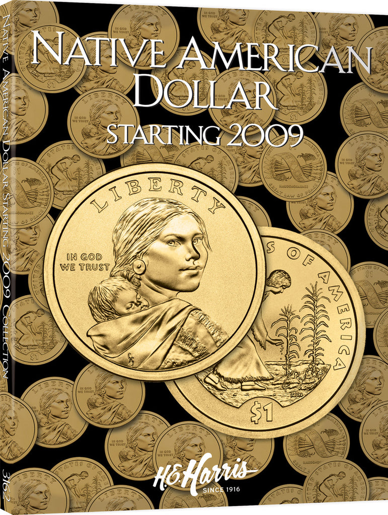 H.E. Harris & Co. Native American Dollar Folder (2009+) #3162