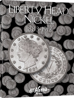 H.E. Harris & Co. Liberty Head Nickels Coin Folder 1883-1912 #2677