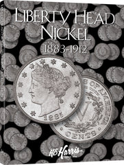 H.E. Harris & Co. Liberty Head Nickels Coin Folder 1883-1912 #2677