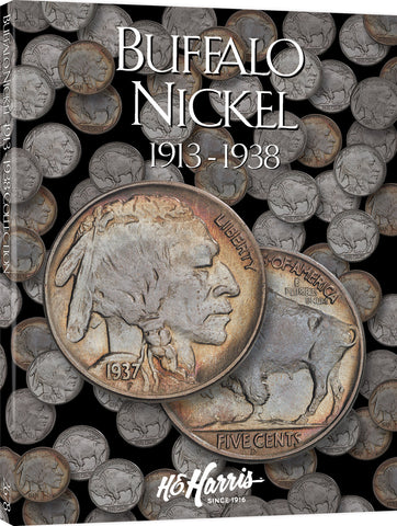 H.E. Harris & Co. Buffalo Nickel Coin Folder 1913-1938 #2678