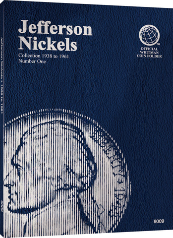 Whitman U.S. Jefferson Nickel Coin Folder 1938-1961 #9009