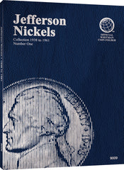Whitman U.S. Jefferson Nickel Coin Folder 1938-1961 #9009