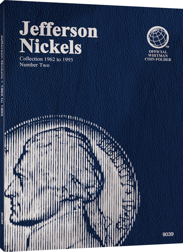 Whitman U.S. Jefferson Nickel Coin Folder 1962-1995 #9039