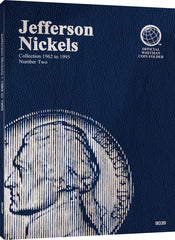 Whitman U.S. Jefferson Nickel Coin Folder 1962-1995 #9039