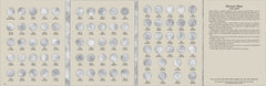 H.E. Harris & Co. Mercury Dime Coin Folder 1916-1945 #2683