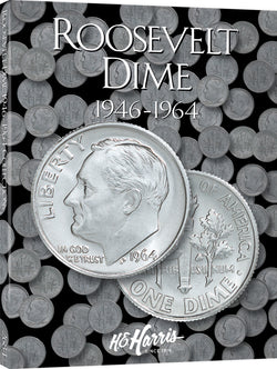 H.E. Harris & Co. Roosevelt Dimes Coin Folder 1946-1964