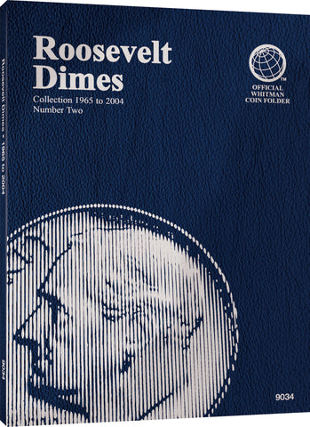 Whitman US Roosevelt Dime Folder 1965-2004 #9034