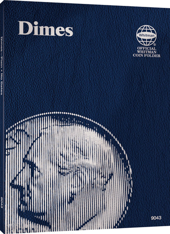 Whitman US and Canada Dime Doin Folder Plain No Dates #9043