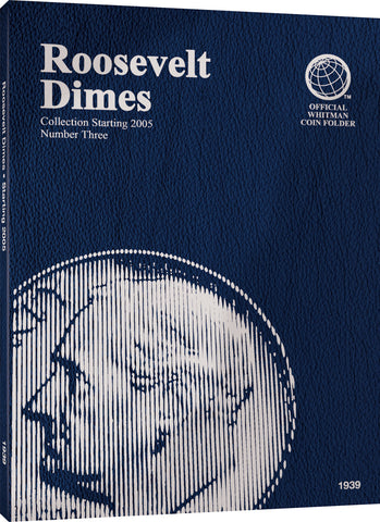 Whitman Roosevelt Dime #3 Folder (2005+) #1939