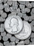 H.E. Harris & Co. US Washington Quarter Coin Folder 1932-1947 #2688