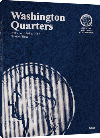 Whitman US Washington Quarter Coin Folder 1965 - 1987 #9040