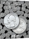 H.E. Harris & Co. Washington Quarter Coin Folder 1965-1987
