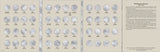 H.E. Harris & Co. Washington Quarter Coin Folder 1965-1987