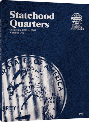 Whitman US Washington Statehood Quarter Coin Folder 1999-2001 #9697