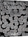 H.E. Harris & Co Washington Quarter State Collection Coin Folder 1999-2003 #2580