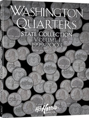 H.E. Harris & Co Washington Quarter State Collection Coin Folder 1999-2003 #2580