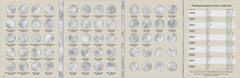 H.E. Harris & Co Washington Quarter State Collection Coin Folder 1999-2003 #2580