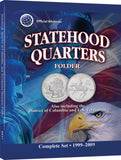 Whitman US Washington Statehood Quarter Coin Color-Folder 1999-2009 #8097