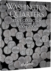 H.E. Harris & Co. State Series Quarters Coin Folder 2004-2008 #2581