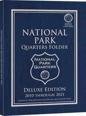 Whitman US Washington National Parks Quarter Coin Deluxe Edition Folder 2010-2021 #28752