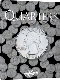 H.E. Harris & Co. Blank Coin Folder for Quarters #2692