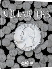 H.E. Harris & Co. Blank Coin Folder for Quarters #2692