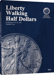Whitman US Walking Liberty Half Dollar Coin Folder 1937-1947 #9027