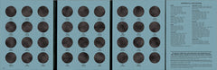 Whitman US Benjamin Franklin Half Dollar Coin Folder 1948 - 1963 #9032