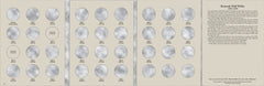 H.E. Harris & Co. US John F. Kennedy Half Dollar Coin Folder 1985-1999 #2697