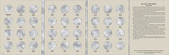 H.E. Harris & Co. US John F. Kennedy Half Dollar Coin Folder 2000-2016 #2942