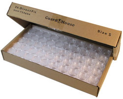 Guardhouse Direct-Fit Coin Capsules - Small Dollar 26.5mm - 250 Pack