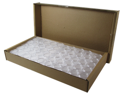 Guardhouse Direct-Fit Coin Capsules - 1/4 oz Gold Eagle 22mm - 250 Pack