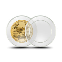 Guardhouse Direct-Fit Coin Capsules - 1/2 oz Gold/Platinum Eagle 27mm - 250 Pack