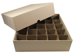 Guardhouse Heavy Duty Large Dollar Coin Tube Box 9x9x2.75 Tan