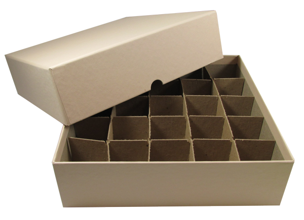 Guardhouse Heavy Duty Large Dollar Coin Tube Box 9x9x2.75 Tan