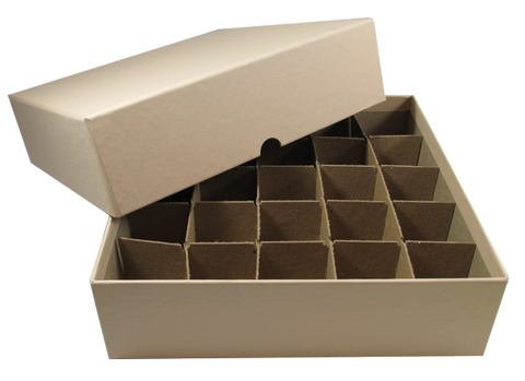 Guardhouse Heavy Duty Large Dollar Coin Tube Box 9x9x2.75 Tan