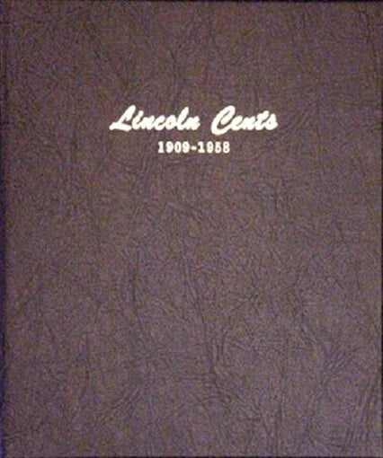 Dansco US Lincoln Wheat Cent Coin Album 1909 - 1958 #7103