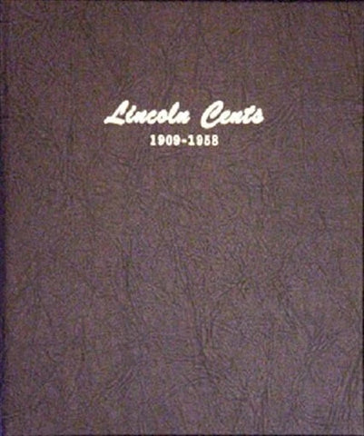 Dansco US Lincoln Wheat Cent Coin Album 1909 - 1958 #7103