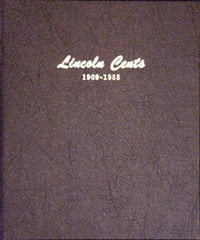 Dansco US Lincoln Wheat Cent Coin Album 1909 - 1958 #7103